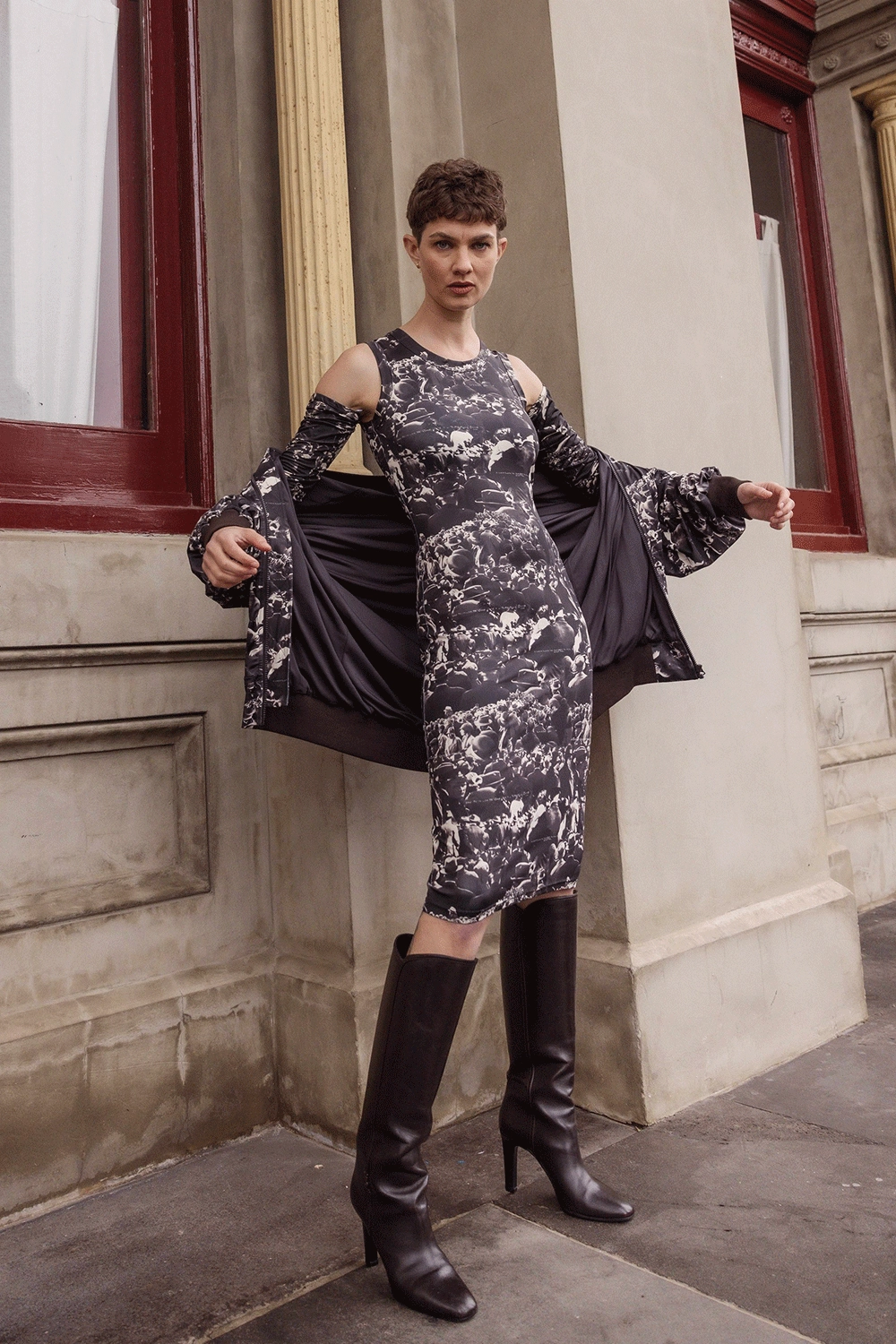 Maud Dainty - DTY03835B Lily Reversible Jacket Non Bulky Design