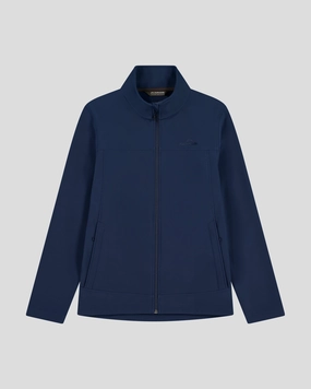 TearResistantOuter Embellished Trim Men's Arbury Jacket - Classic Navy