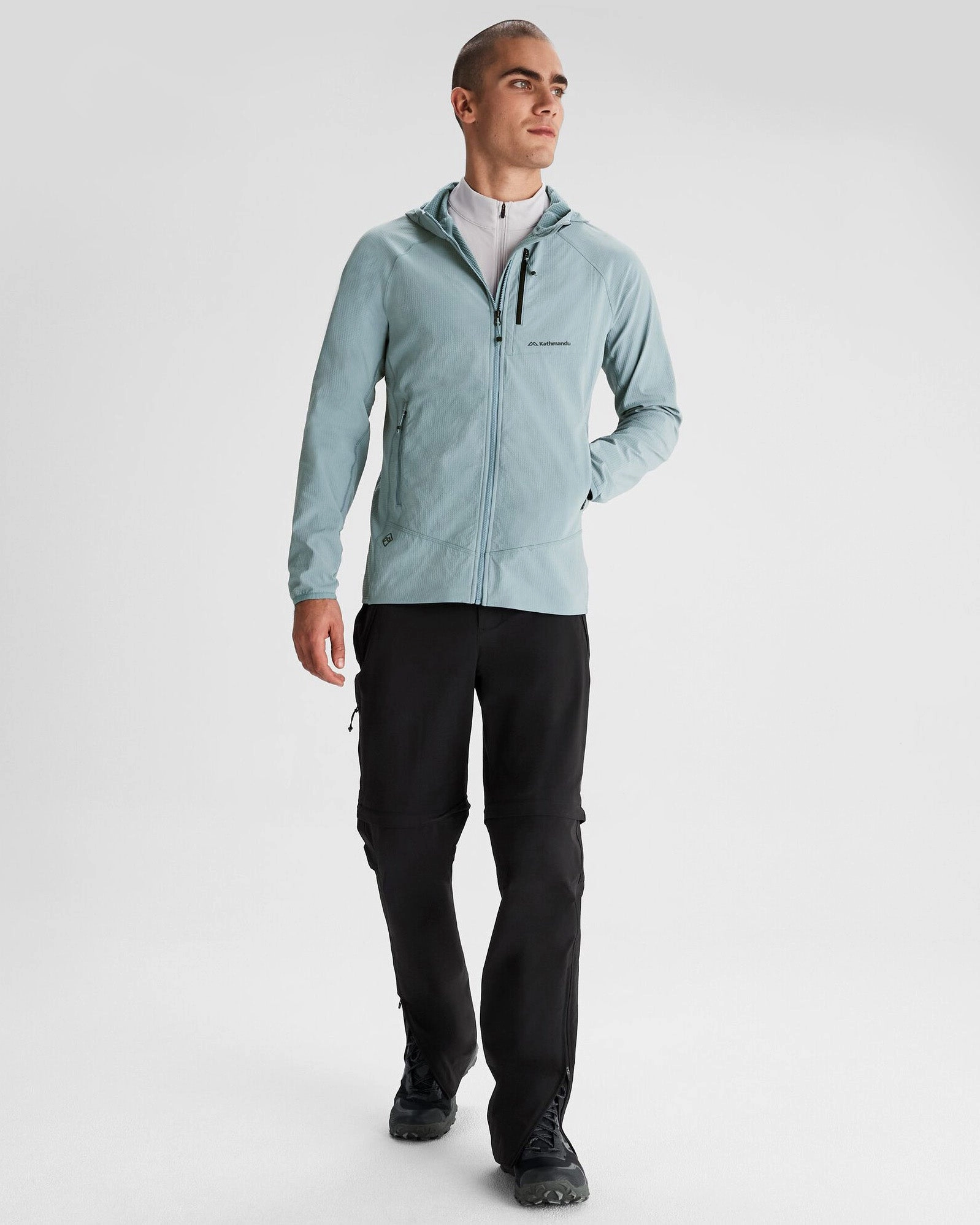 Men's Aysen Hooded Fleece Jacket - Vapor Day To Night