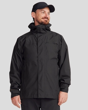 Quick Release Fasteners Flexible Armholes Men's Bealey 2L GORE-TEX? Rain Jacket - Black Stingray