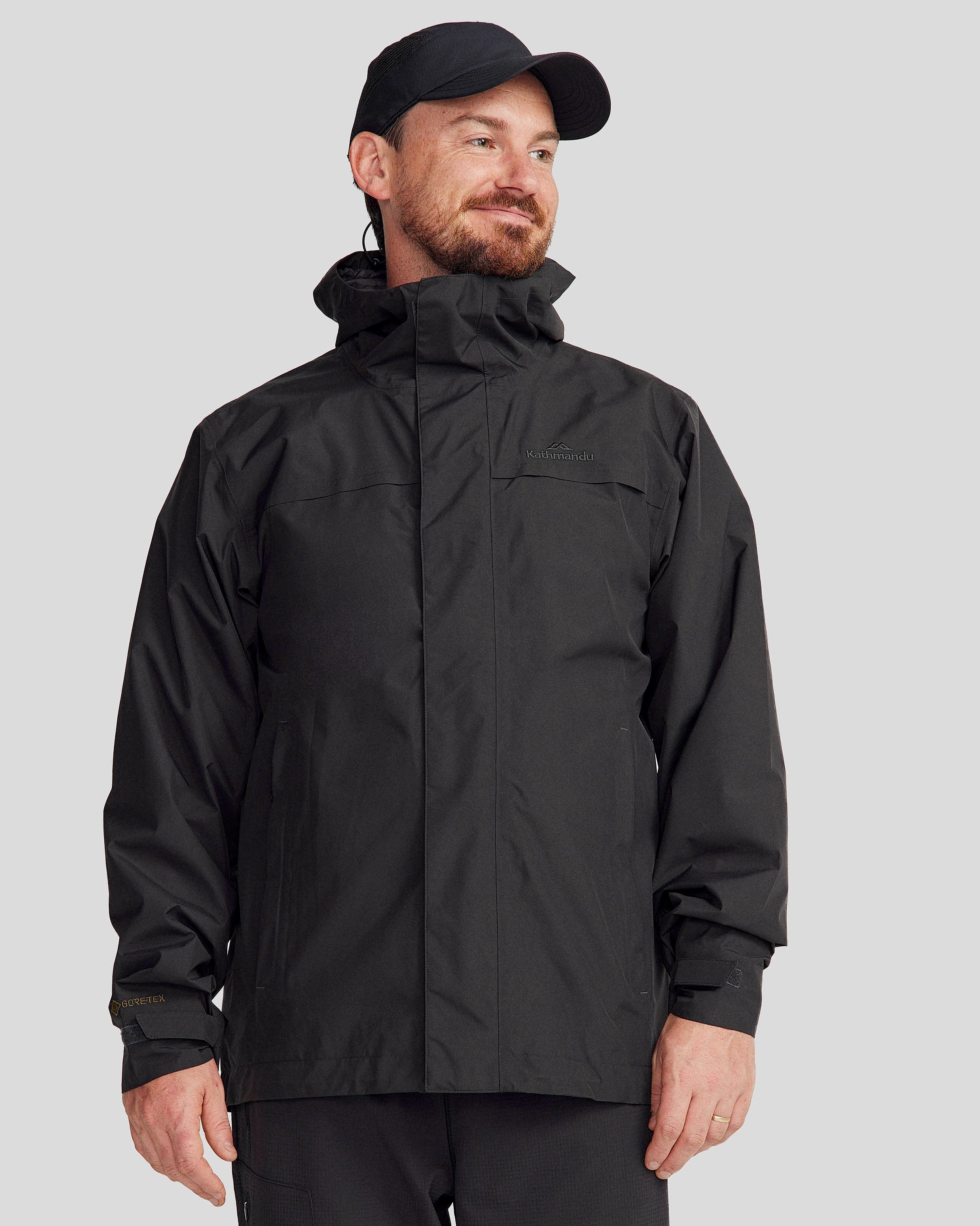 Men's Bealey 2L GORE-TEX? Rain Jacket - Black Stingray Modular Attachments Lightweight Lining
