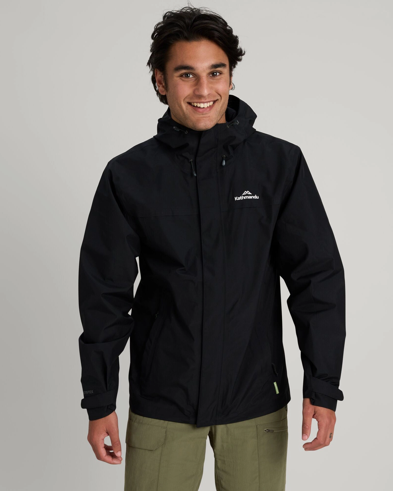 Rugged Outdoor Optimized Men's Bealey GORE-TEX? Rain Jacket - Black
