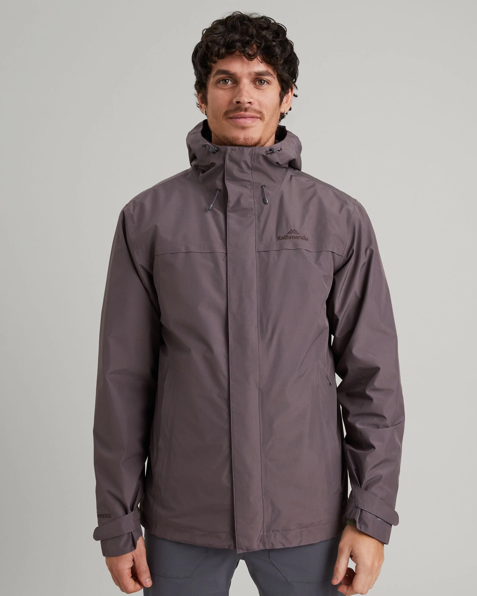 Men's Bealey GORE-TEX? Rain Jacket - Light Quartz Thermal Regulation System Elasticated Waistband