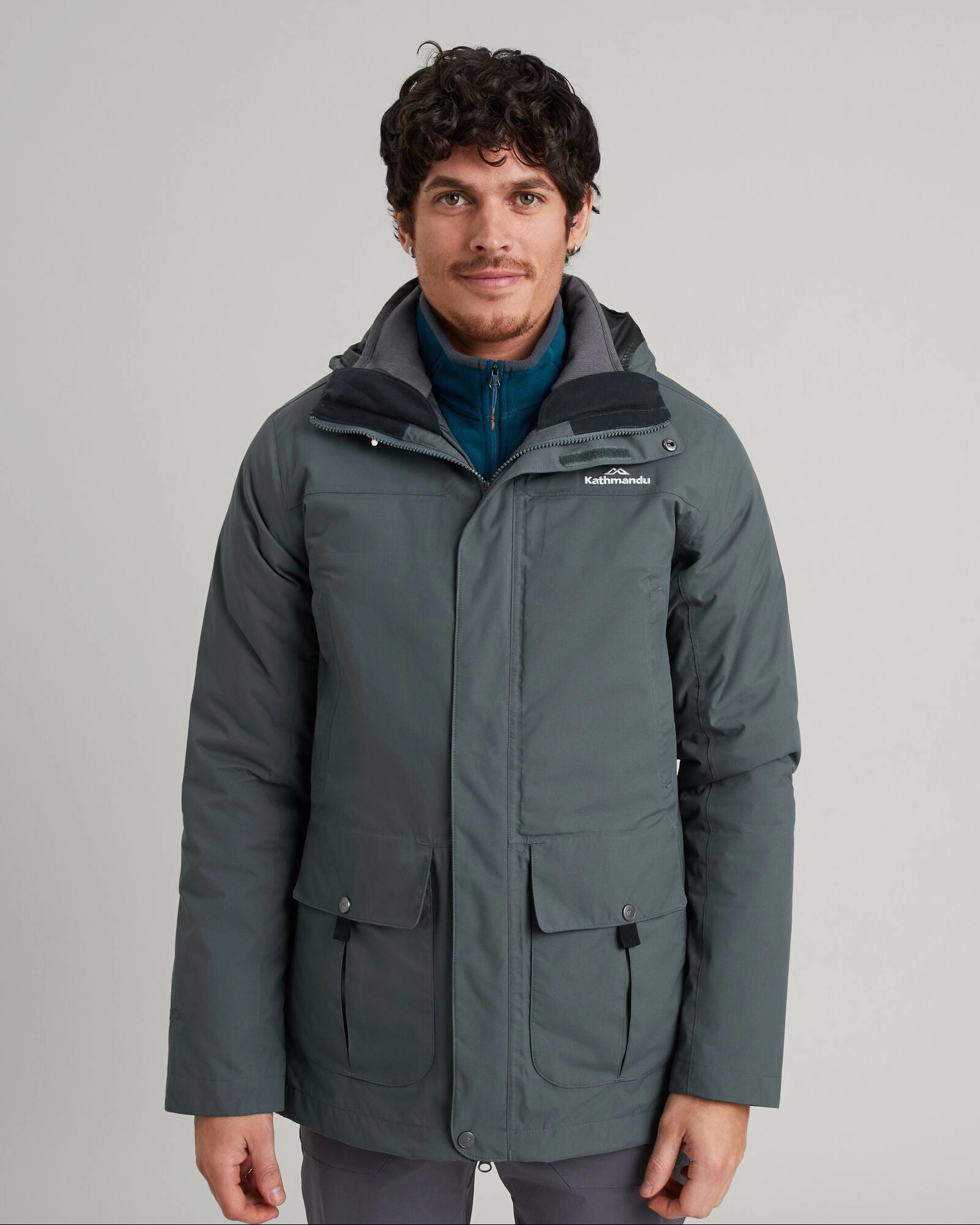 Men's Benmore 5-in-1 Jacket - Light Night/Night Durable zipper pull Reinforced Seam Durability