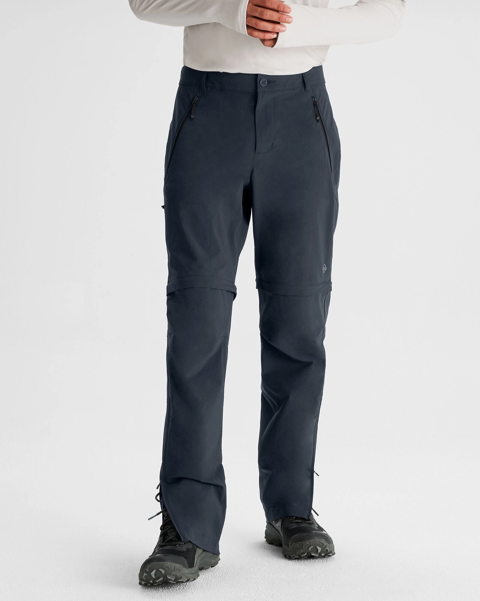 Men's Flinders Convertible Pants - Pure Navy Flattering Comfort