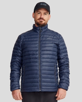 Men's Heli Down Jacket v4 - Pure Navy WindproofDesign