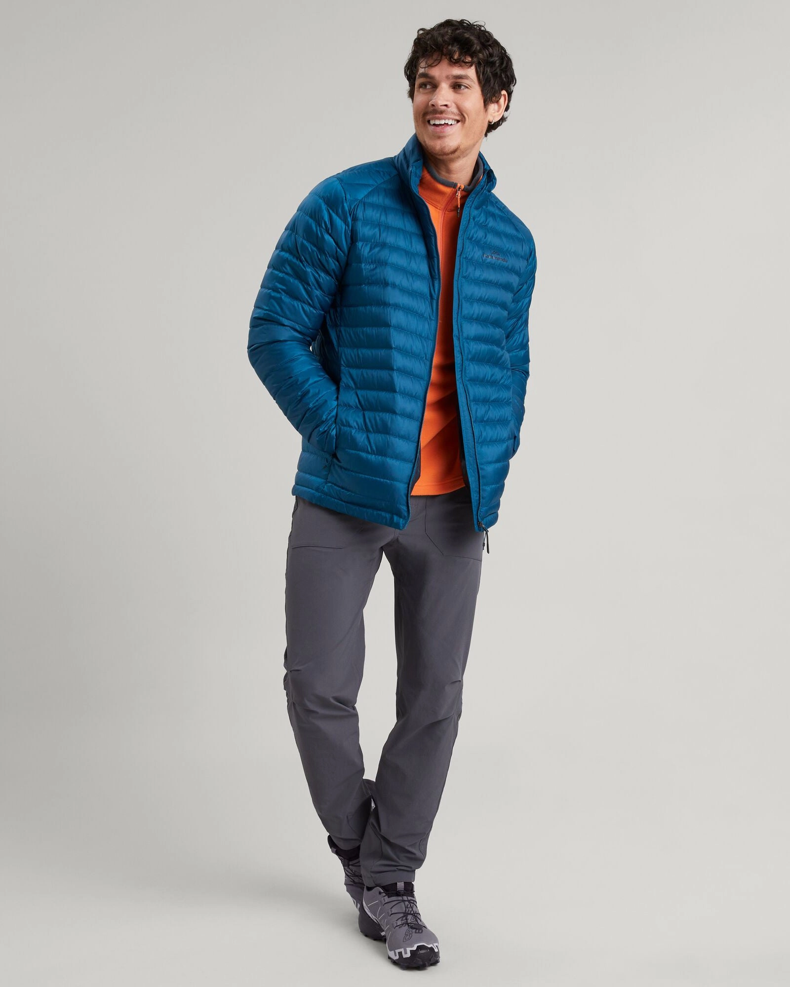 Men's Heli R Down Jacket - Undertow Breathable Outer Shell