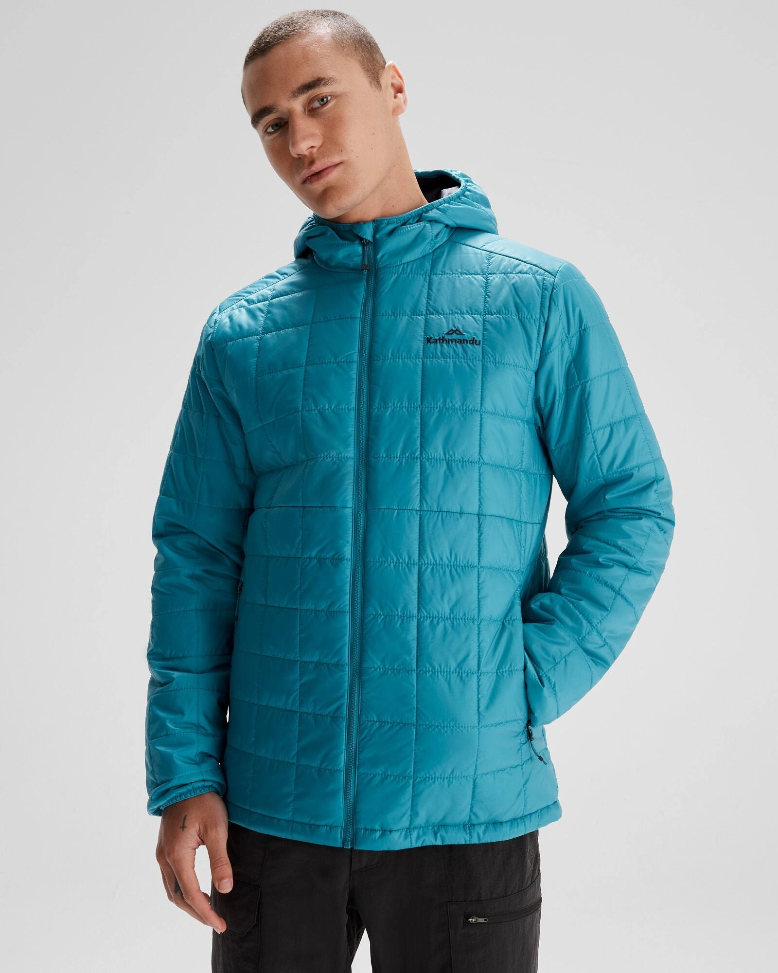 Windbreaker Inspired Fit AllDay Comfort Design Men's Heli R Insulated Hooded Jacket - Eddy