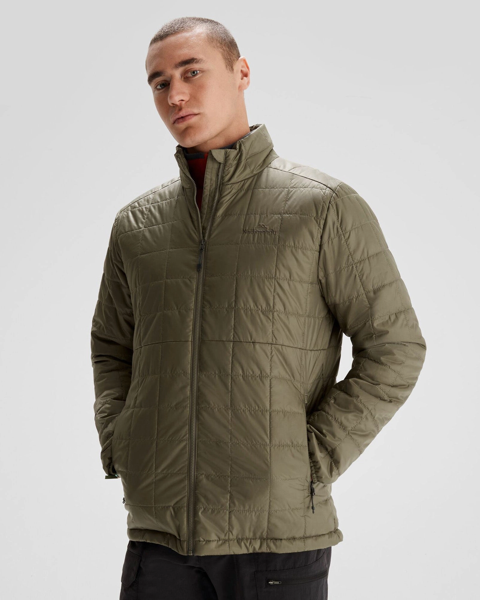 Aramid Fiber Reinforcement Layered Comfort Look Men's Heli R Insulated Jacket - Beech