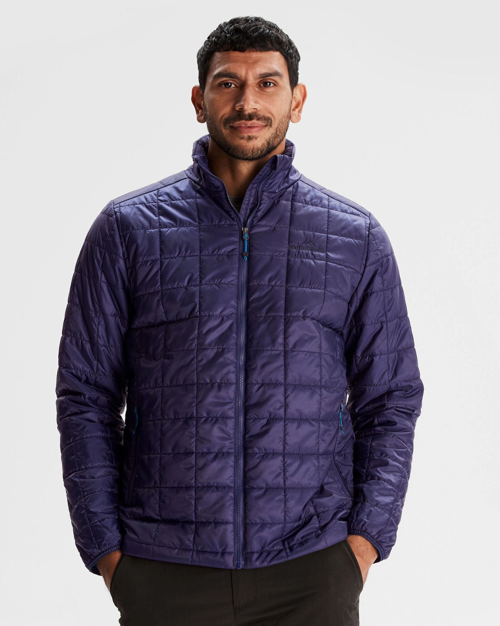 Men's Heli R Insulated Jacket - Dark Horizon Taped Edges