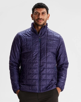 Comfort Flex Fit Minimalist Pocket Layout Men's Heli R Insulated Jacket - Dark Horizon