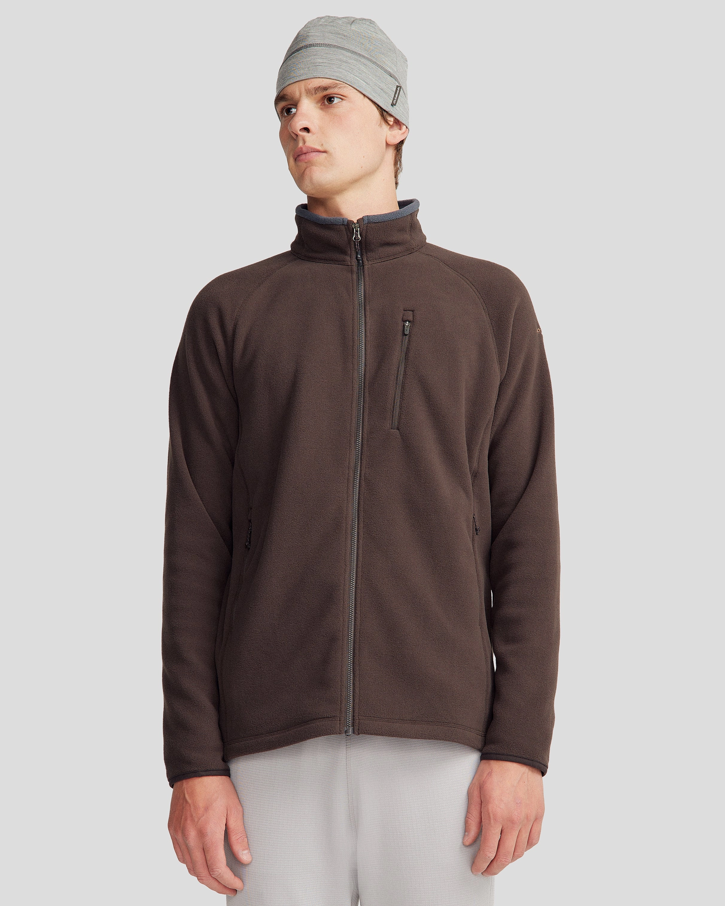 Men's Ridge 100 Primaloft Fleece Jacket - Cold Brew Comfy Essentials Casual Outdoor Look