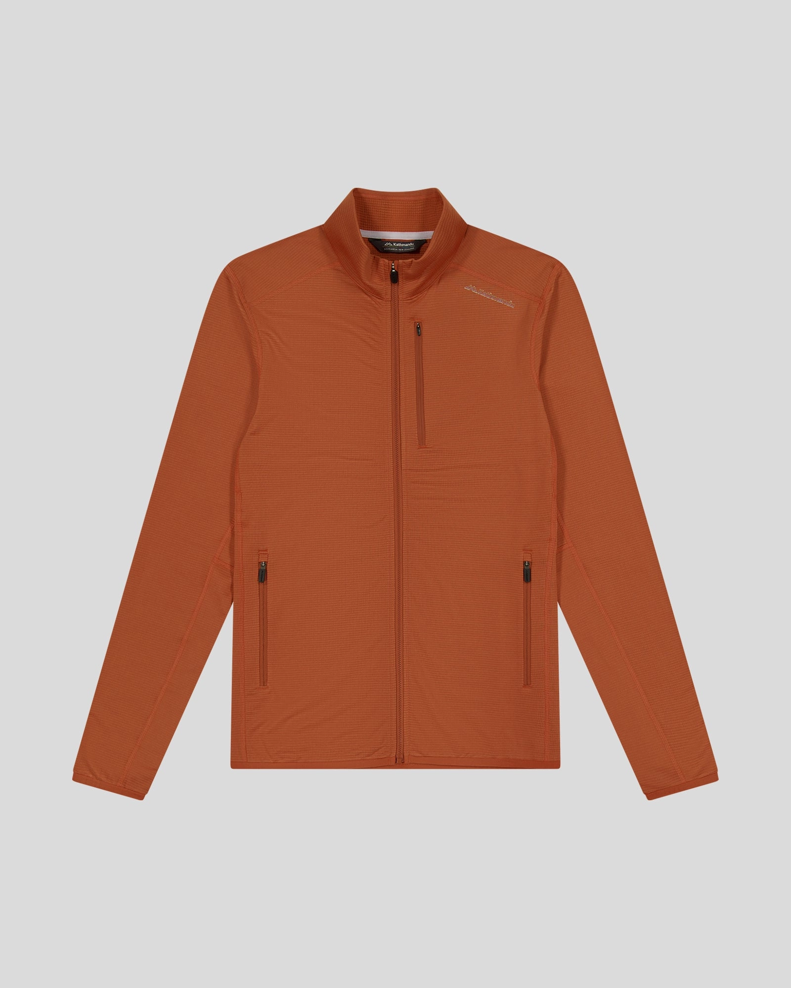Lightweight Windbreaker Tech Men's Seeker Fleece Jacket - Copper