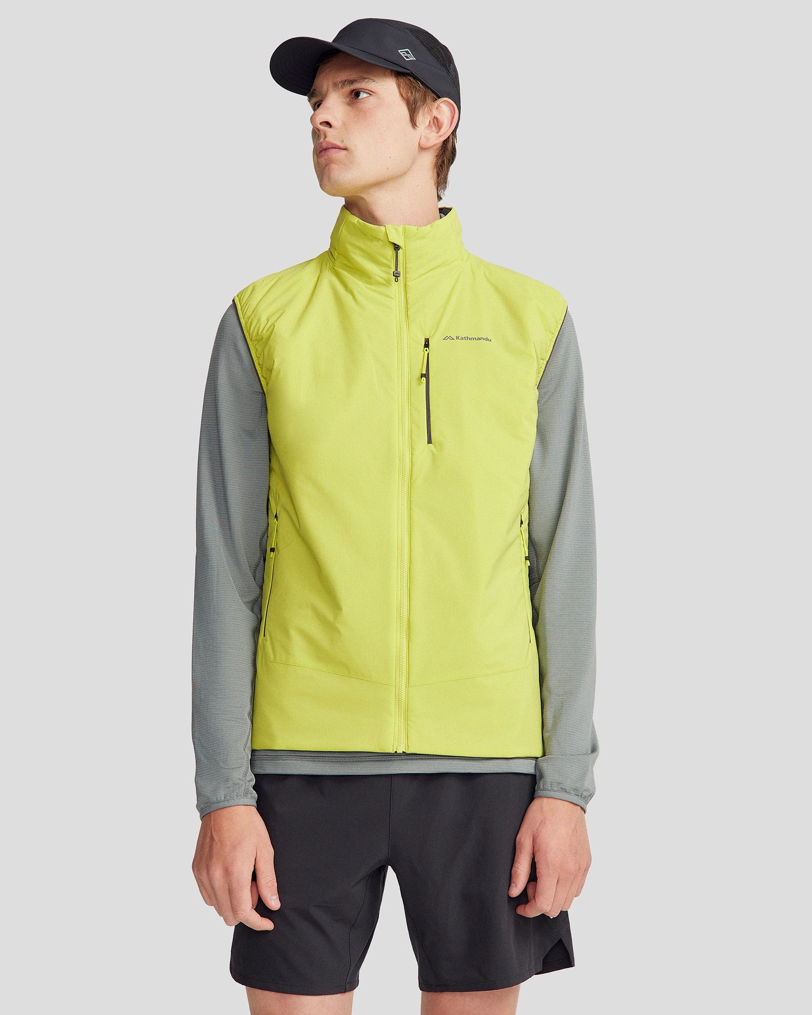 Men's Seeker PrimaLoft? Active Vest - Bright Moss FleeceLined