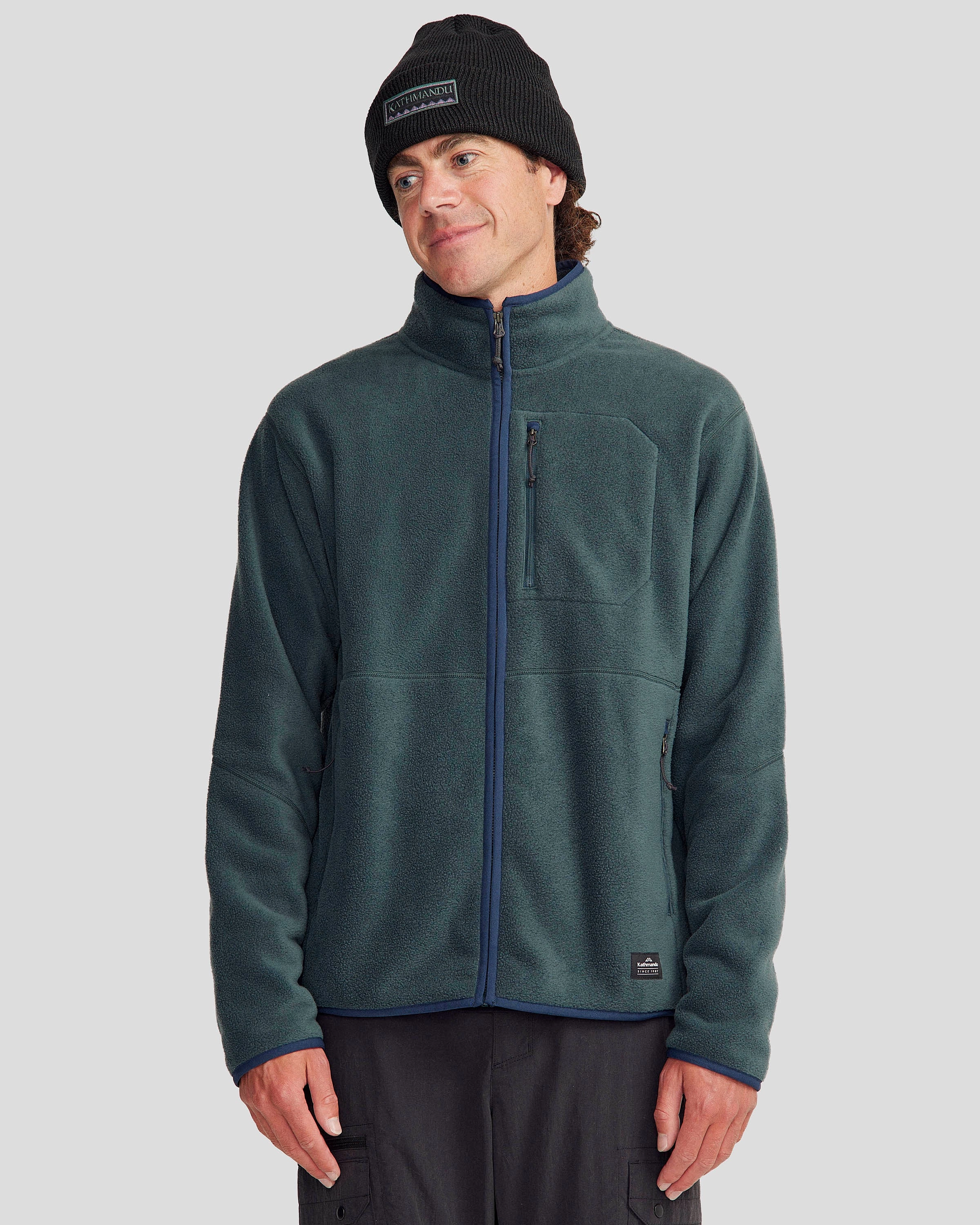 Men's Trailhead Fleece Jacket - Deep Forest Versatile Fit Layer