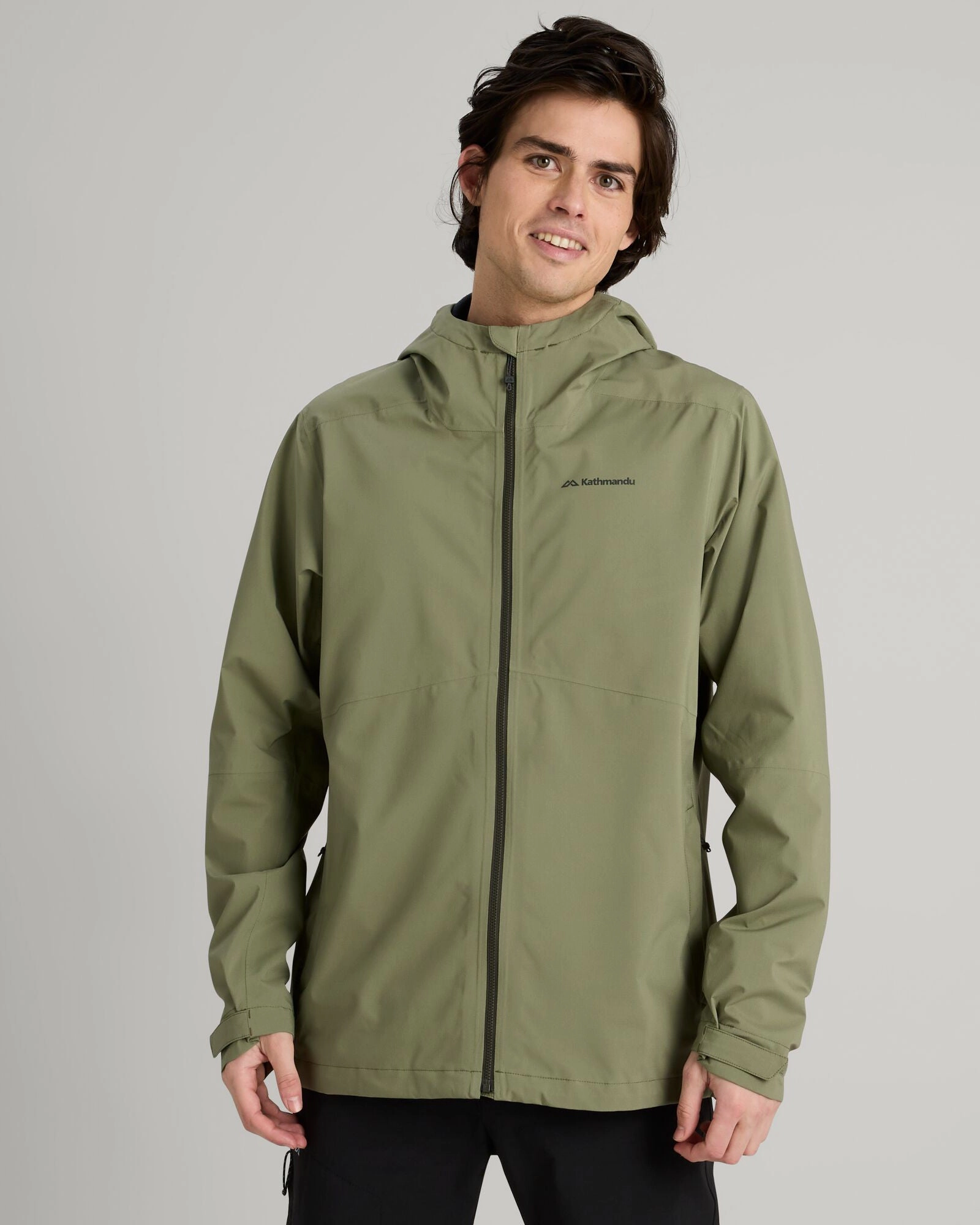 Transitional Look Men's Trailhead Stretch 2.5-layer Rain Jacket - Beech