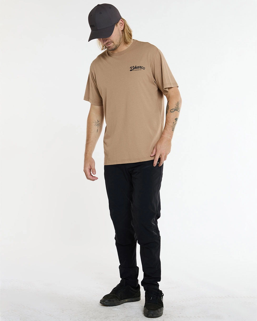 Mens Cotton Tee | Dust Long Sleeve