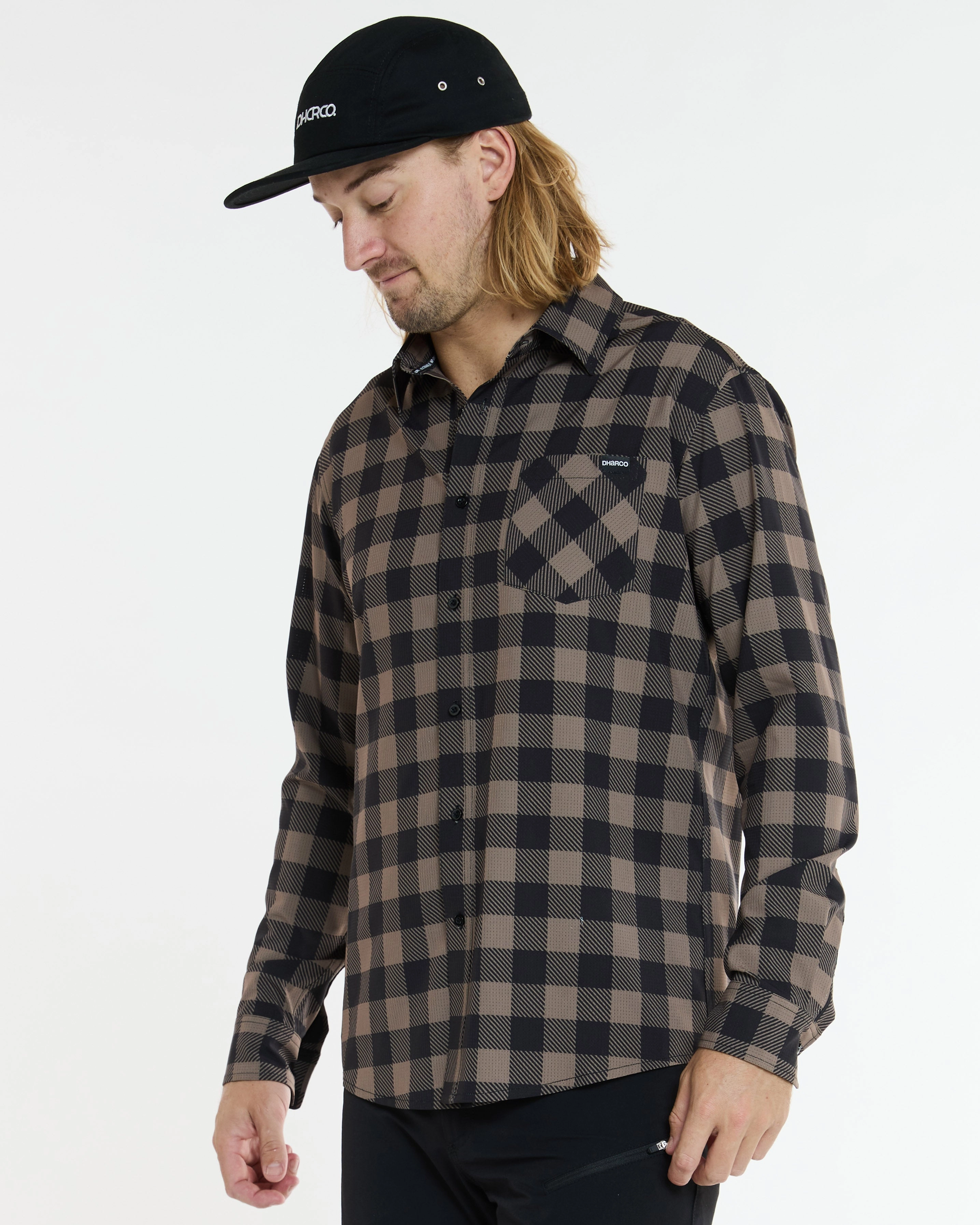 Eco Friendly Production Mens Tech Long Sleeve Shirt | Jack
