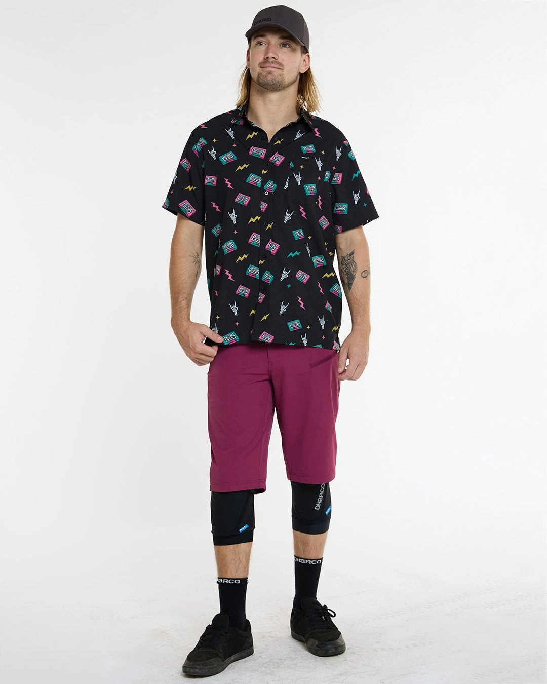 Trendy Look Mens Tech Party Shirt | Mix Tape