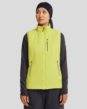 Snap Closure System Women's Seeker PrimaLoft? Active Vest - Bright Moss