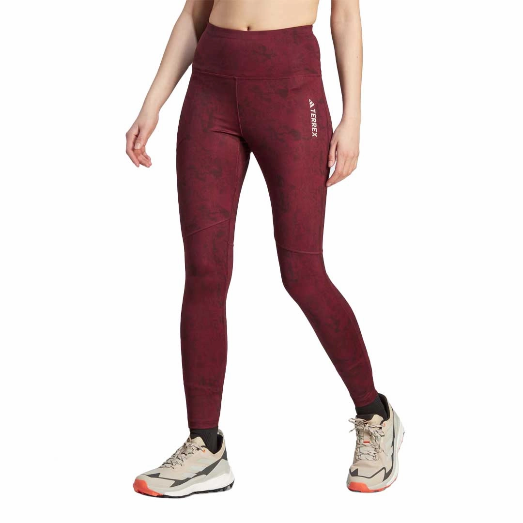 adidas - Women's Terrex Multi All Over Print Leggings (HZ6307) Comfy Style