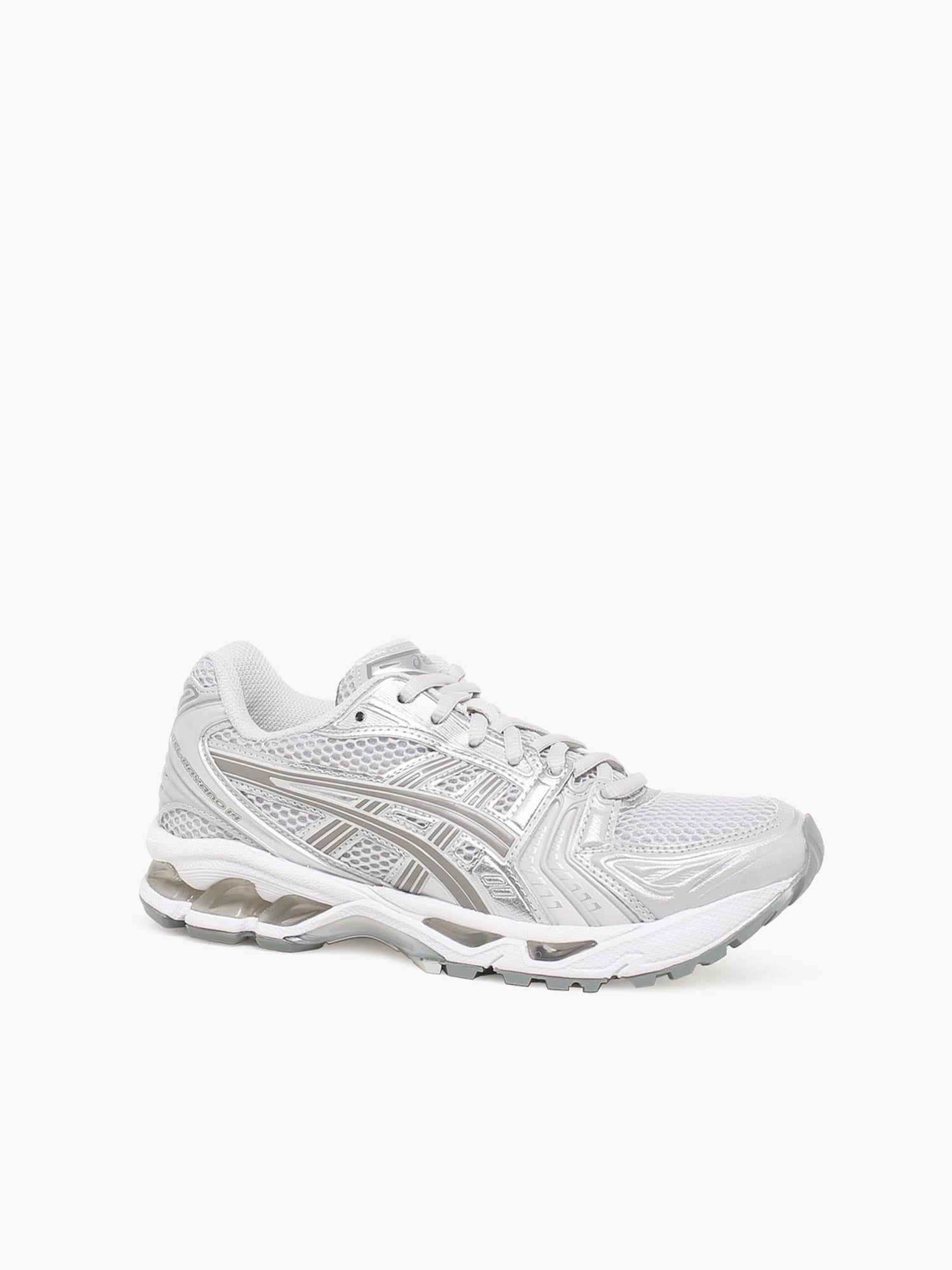 Gelkayano Cloud Grey Clay grey mesh TPU Outsole