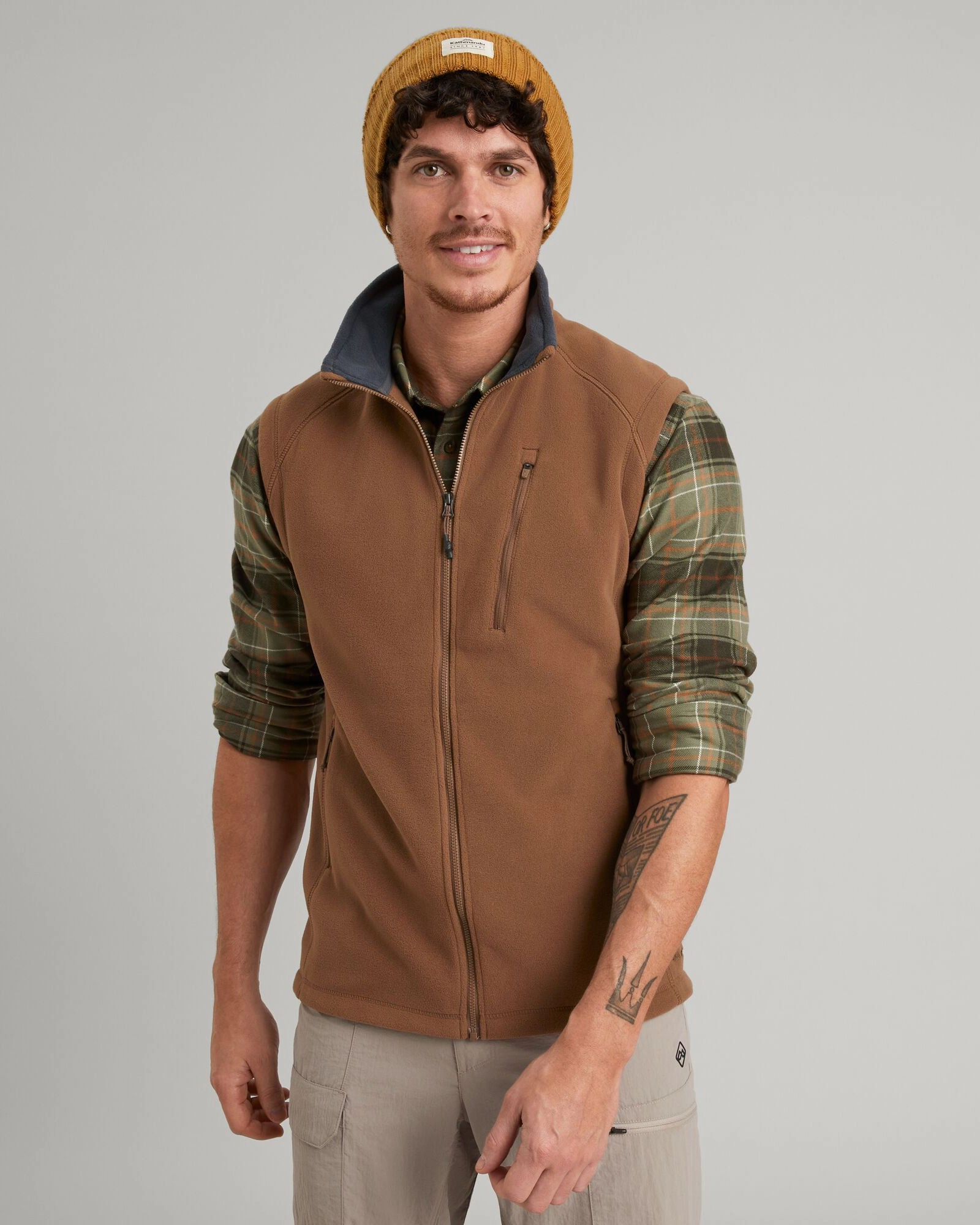 Logo Free Style Men's Ridge 200 PrimaLoft Bio Vest - Liqueur