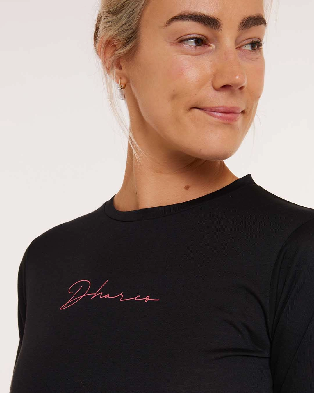 Bold Design Classic Look Womens Long Sleeve Tech Tee | Stealth