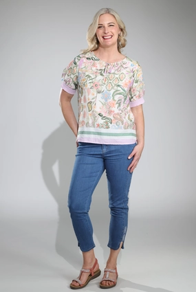 Layer Ready Capri Jeans | DARK INDIGO | 6983C1