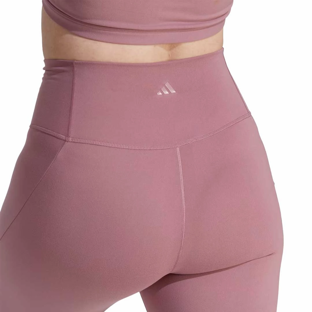 Functional Waist Eco Friendly Material adidas - Women's Yoga Studio Slits 7/8 Leggings (HY2808)