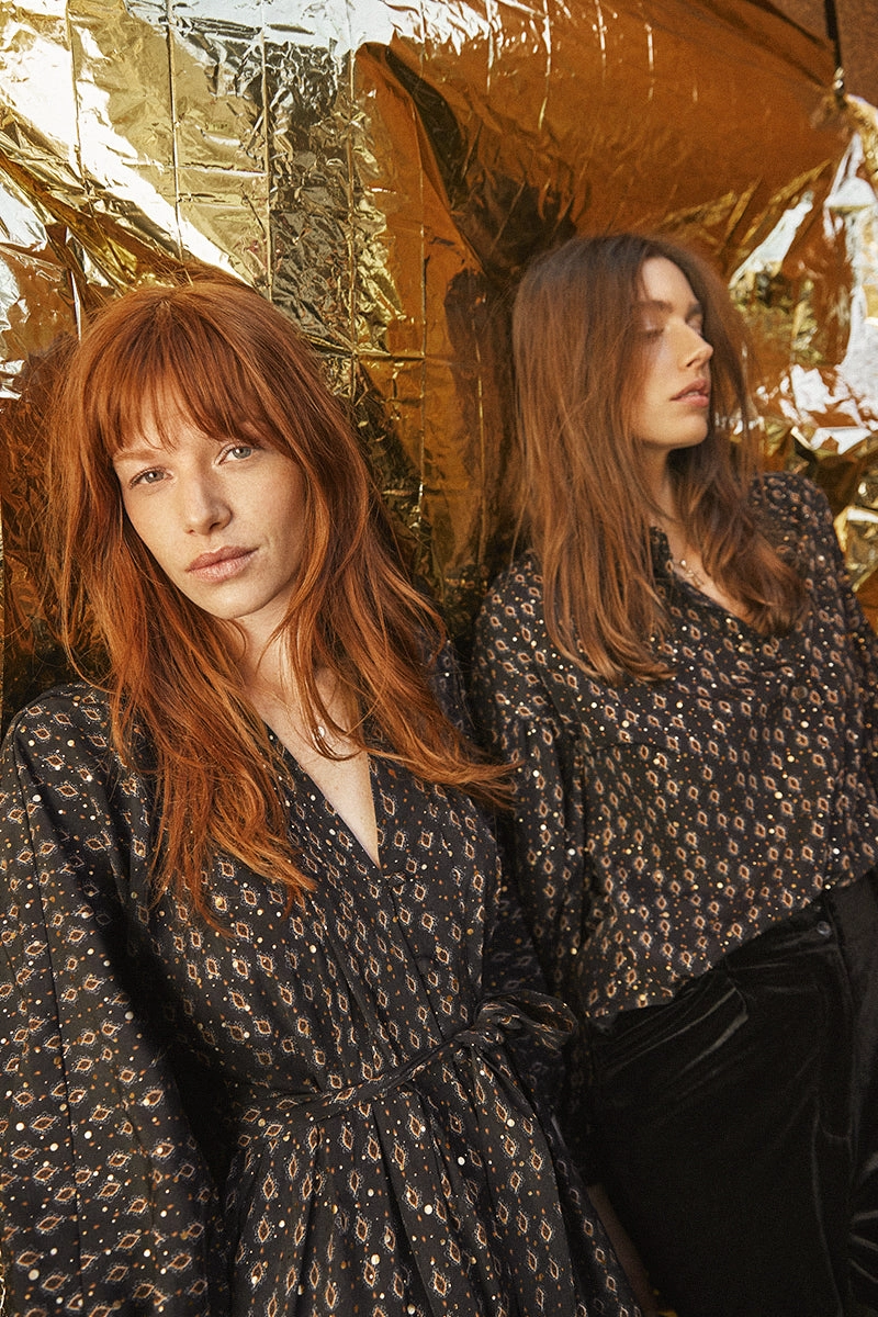 Light and breezy summer dress Molly Bracken Woven Dress Black Jude