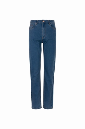 Mom fit Wonder Denim Tall Jeans | MID INDIGO | 6625B1 Home Comfort Autumn Days Elegant Everyday Eco Friendly Earthy