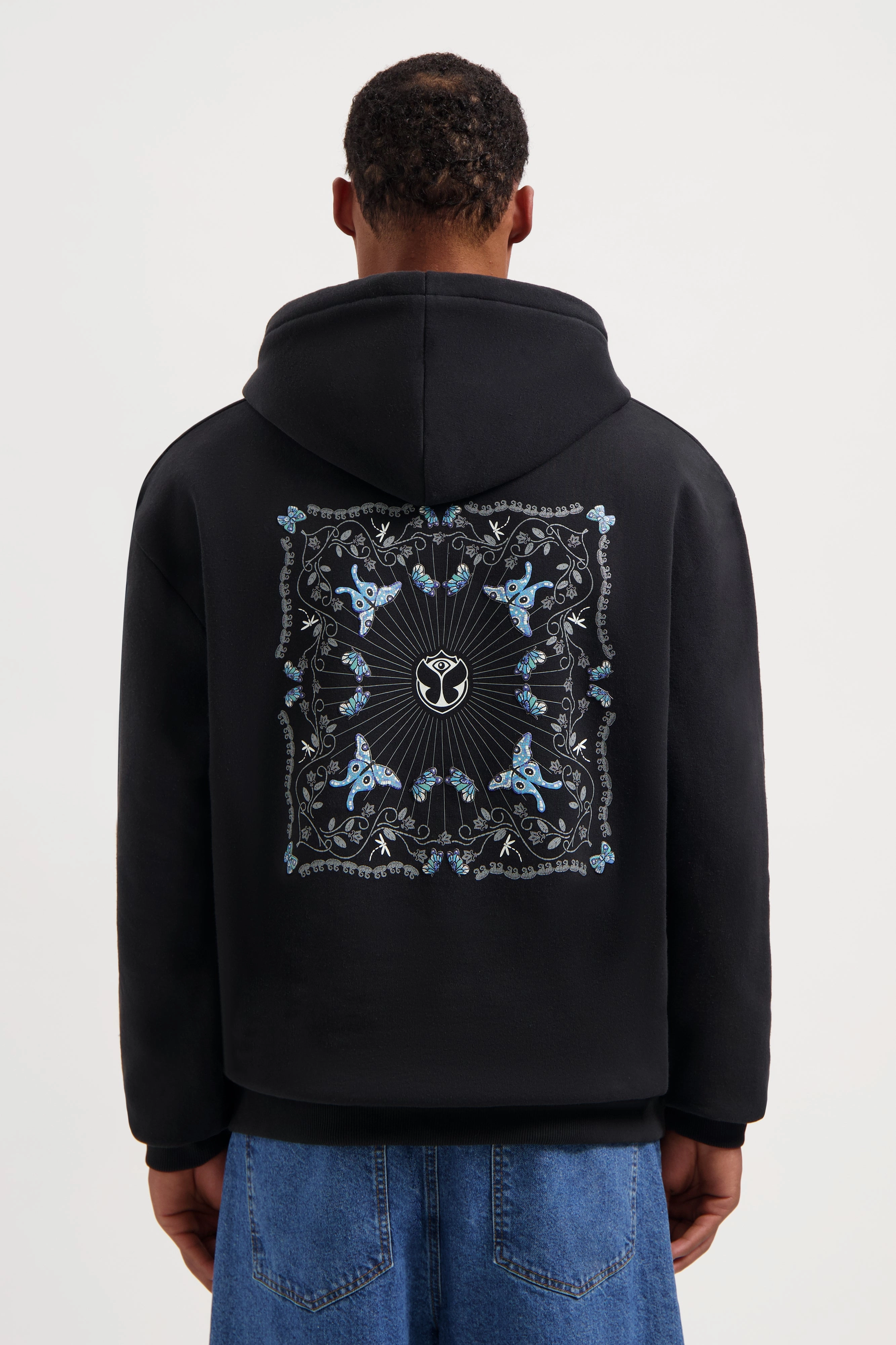 MOSAIC BUTTERFLY HOODIE Soft and Cozy