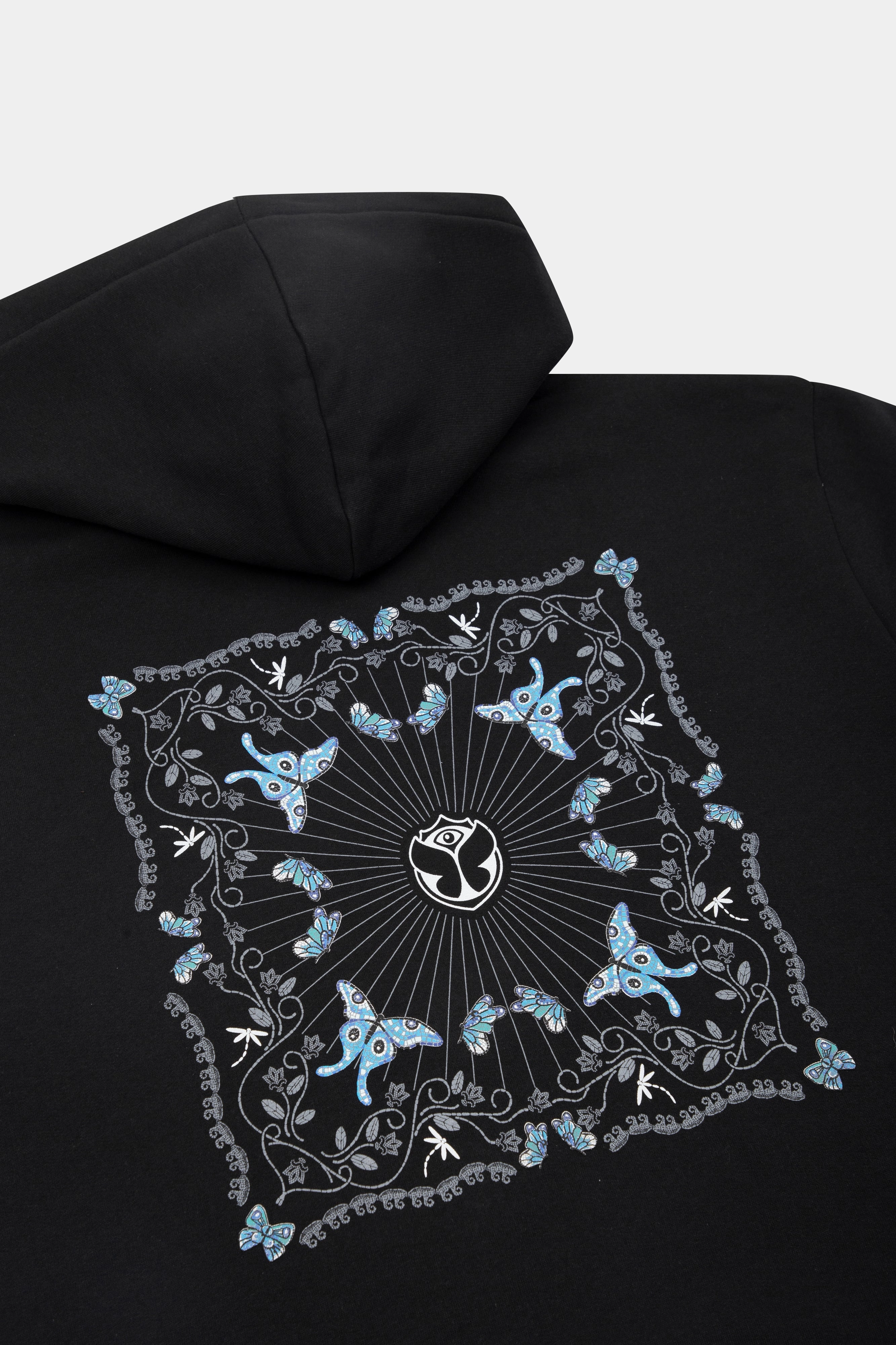 MOSAIC BUTTERFLY HOODIE Cozy & Soft Soft Design