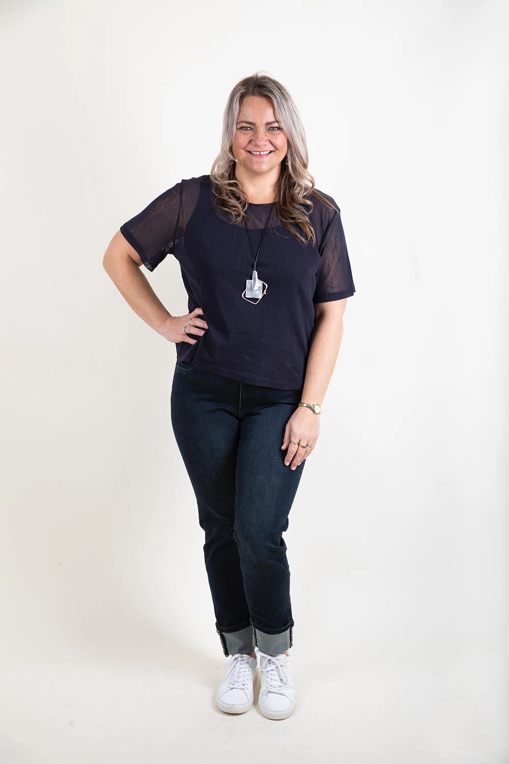 Maud Dainty - DTY01591 Foley Top Relaxed Armhole Cut