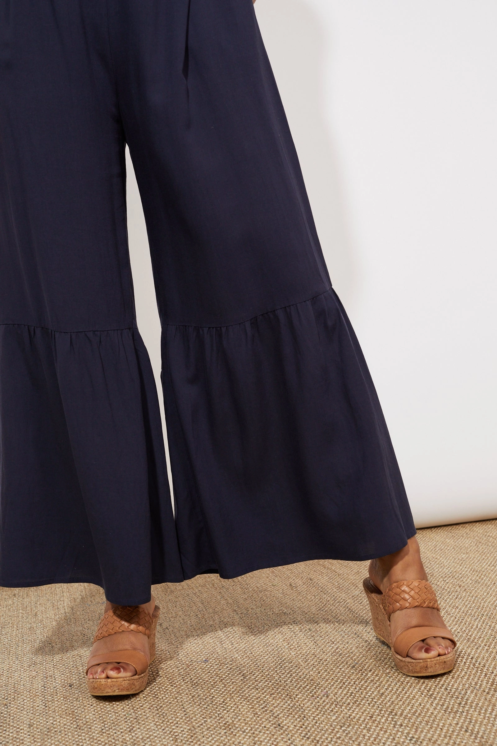 Haven Tropicana Pant Marine Slim Silhouette