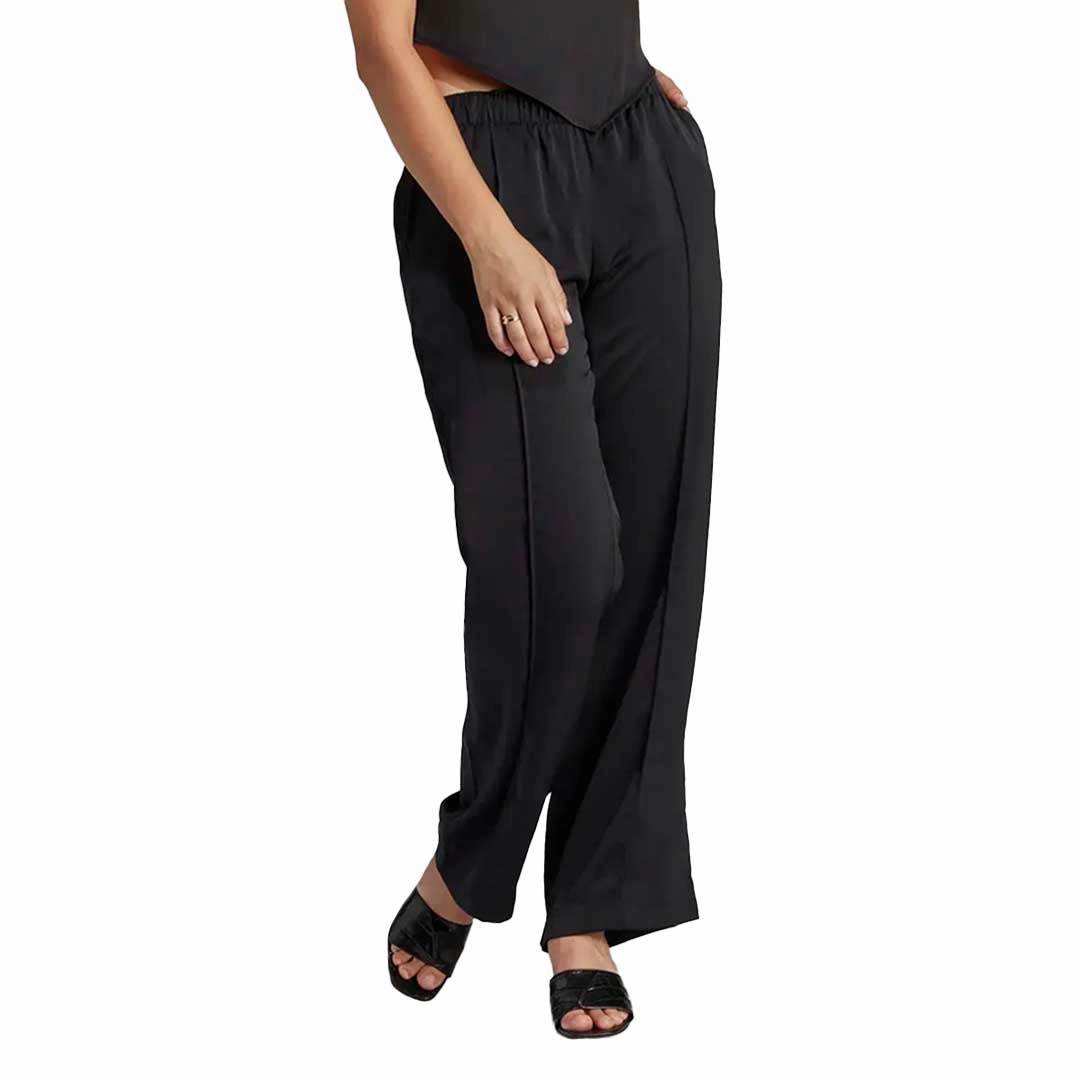 adidas - Women's Premium Essentials Satin Pants (IC5287) Core Support