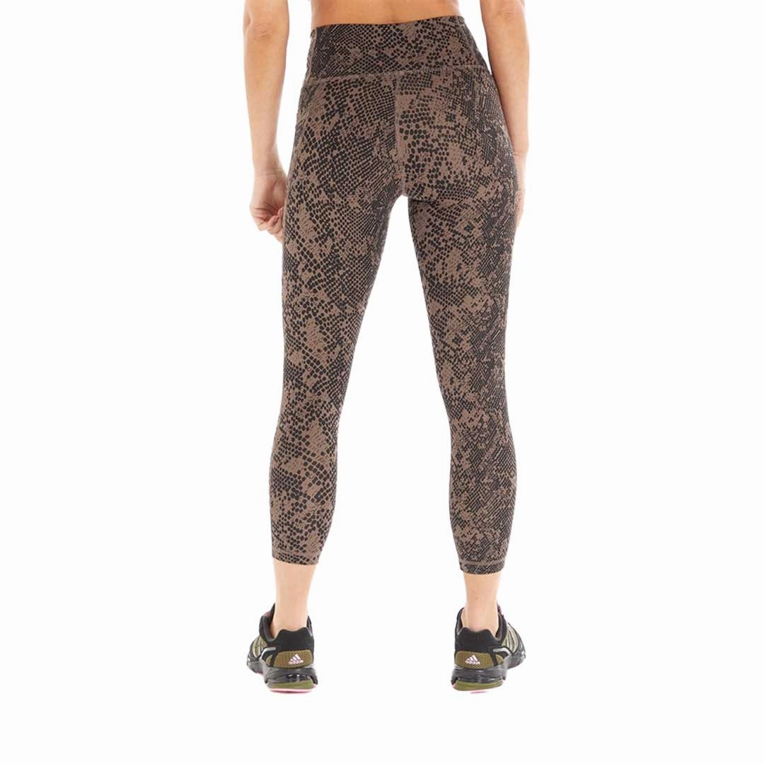 adidas - Women's Stash Pocket Animal Print 7/8 Leggings (HR2965) Comfy Style