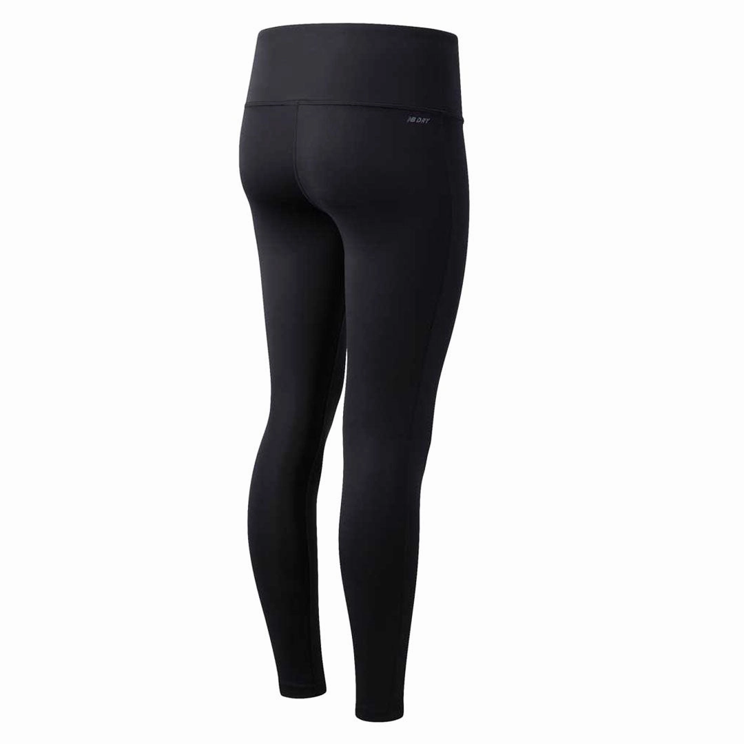 Elasticized Cuffs New Balance - Women's High Waist Tight (WP11464 BK)