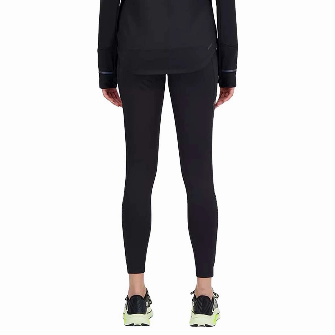 New Balance - Women's Impact Run Luminous Heat Tights (WP33258 BK) Casual Comfort Look Smooth zipper closure