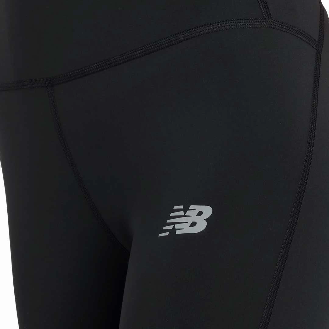 New Balance - Women's Sleek High Rise Leggings (WP41237 BK) All weather Breathable Layer