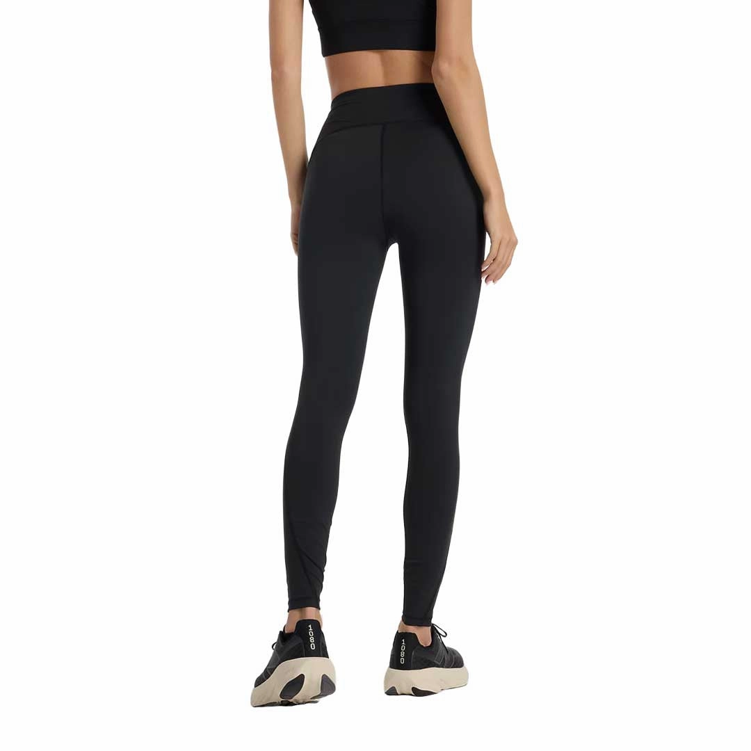 Non Slip Waist Grip New Balance - Women's Sleek High Rise Leggings (WP41237 BK)