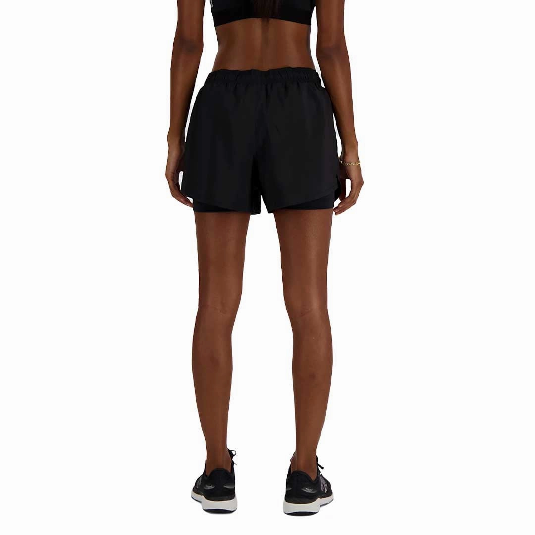 Convertible legs New Balance - Women's Sport Essential 2-In-1 3 Inch Shorts (WS41225 BK)