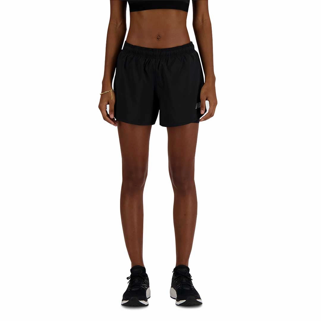 New Balance - Women's Sport Essential 2-In-1 3 Inch Shorts (WS41225 BK) Comfy Fit Roomy Shape