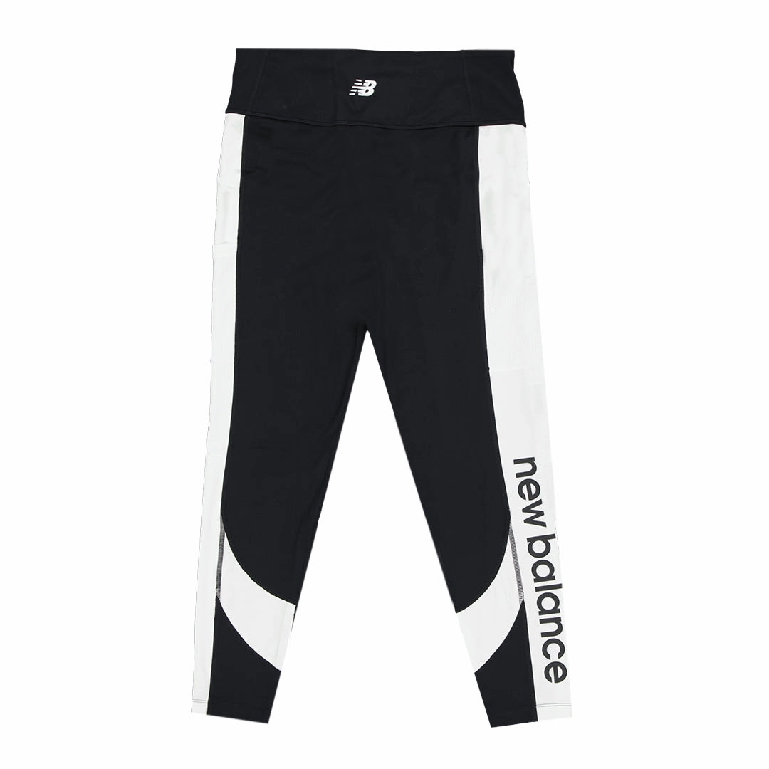 New Balance - Women's Tech Tights (WP21469 BK) Quick Release Closure Neutral Look