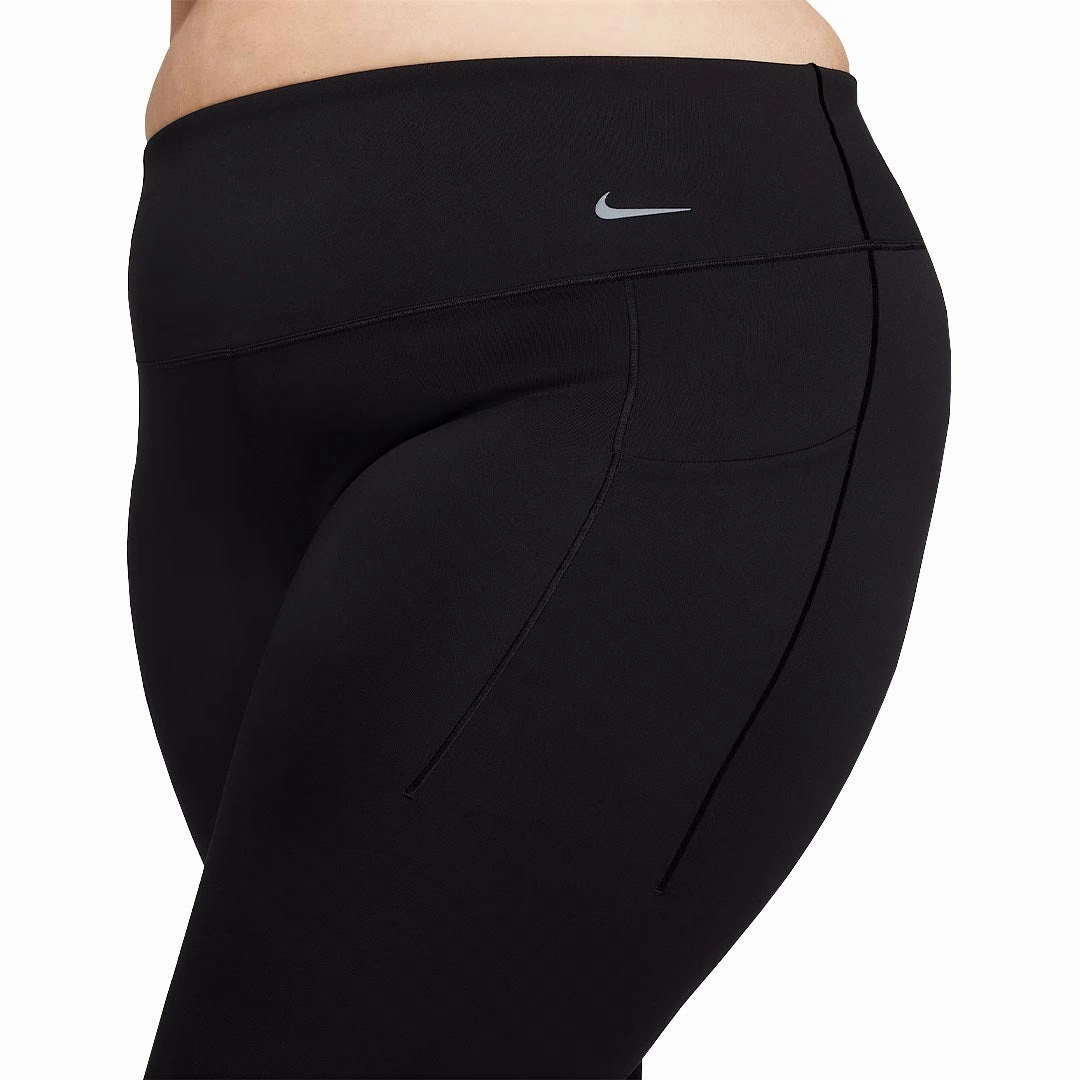 Nike - Women's Universa High Waisted 7/8 Leggings (Plus Size) (DV4898 010) SoftLining