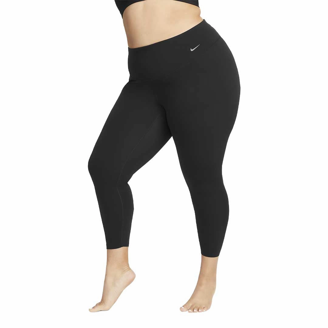 Nike - Women's Zenvy High Waisted 7/8 Leggings (Plus Size) (DV4911 010) Active Layer