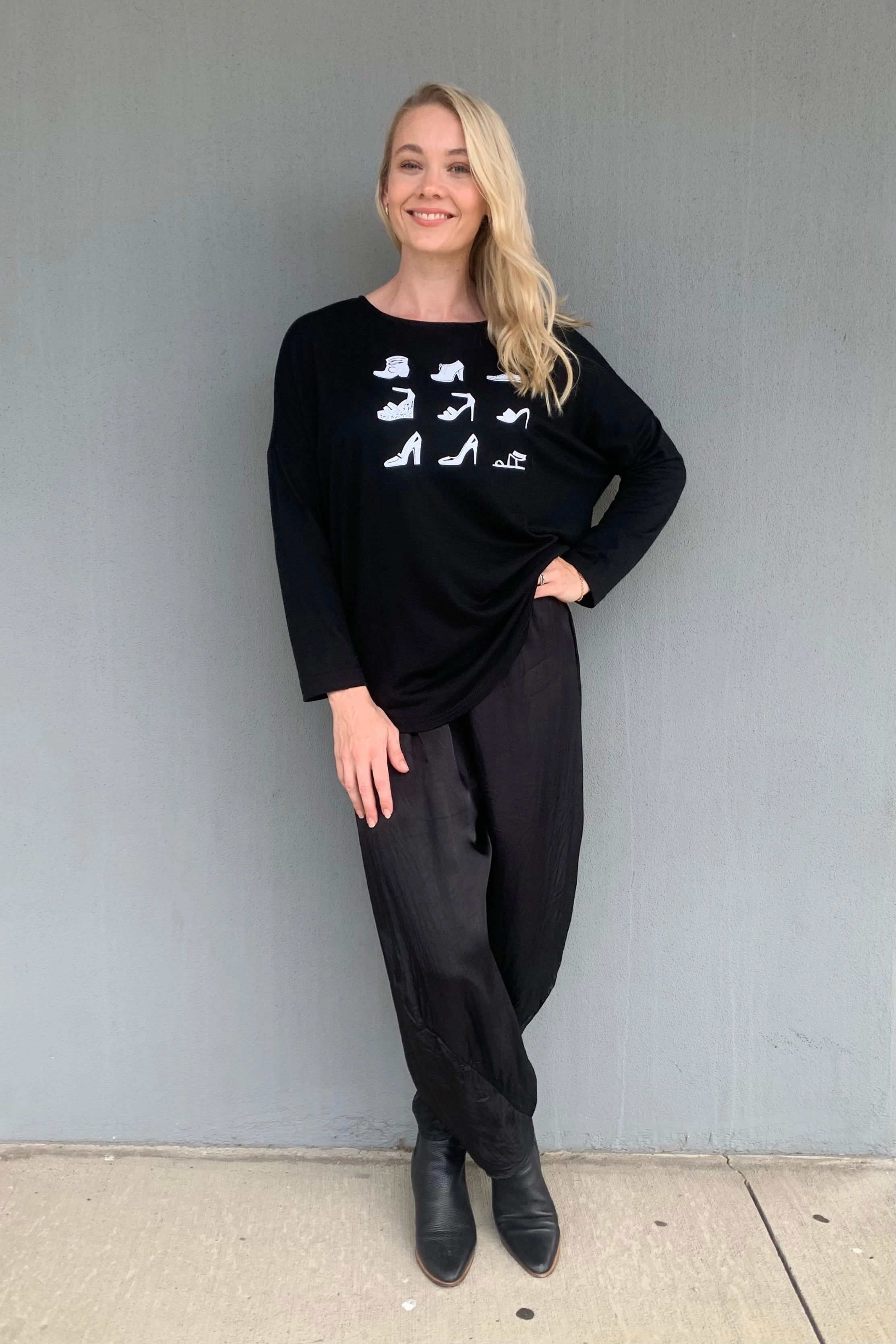 Eco Friendly Fabric Niovara - 1179-020 Feng Shui Cocoon Pant