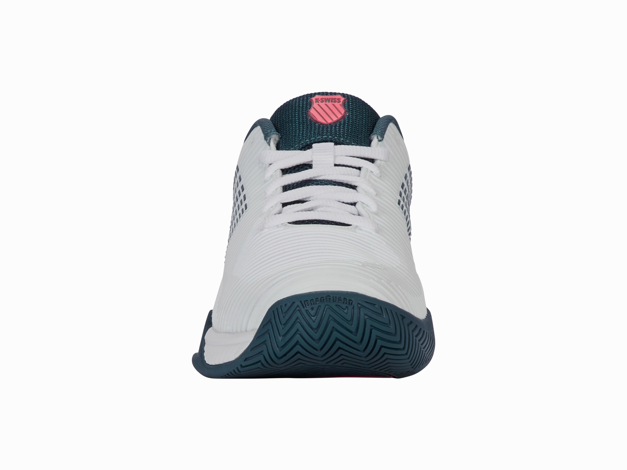 Eco Friendly Manufacturing 06613-129-M | HYPERCOURT EXPRESS 2 | WHITE/STARGAZER/NEON BLAZE