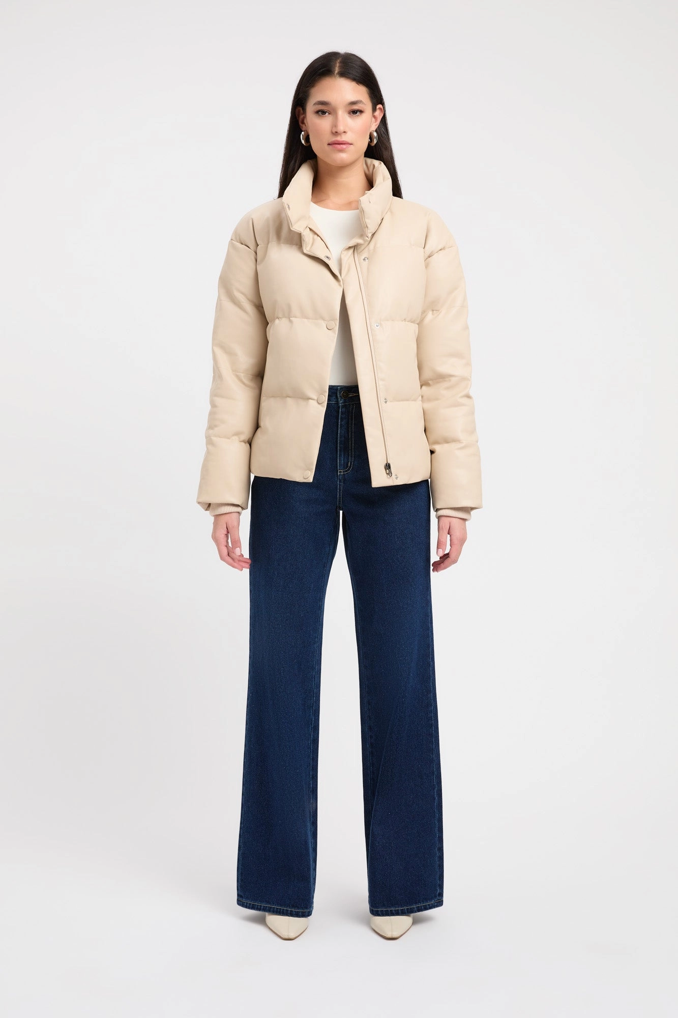 Versatile Layering Options Taped Seams Zayn Puffer